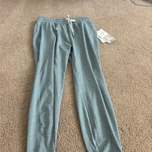 Vuori Heather Gray Blue Joggers